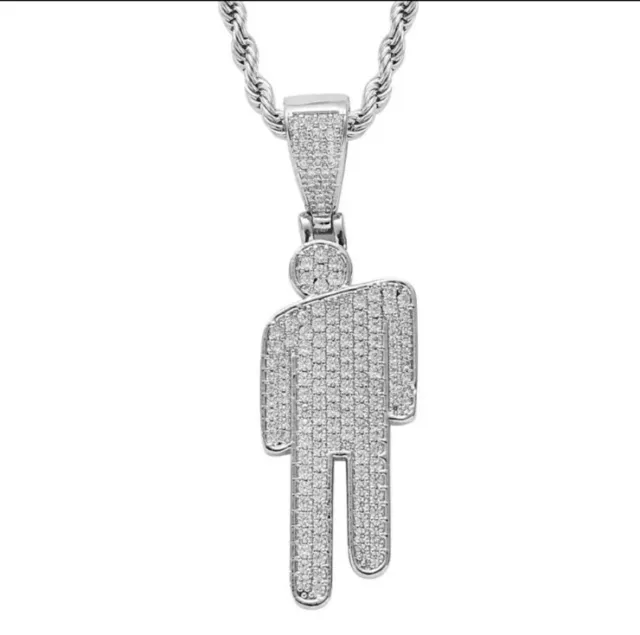 Pendant Necklaces Blohsh Necklace For Men Stainless Steel Human Fans Gift  Punk Hip Hop Jewelry Korean Fashion325s From Sxsw, $23.88 | DHgate.Com