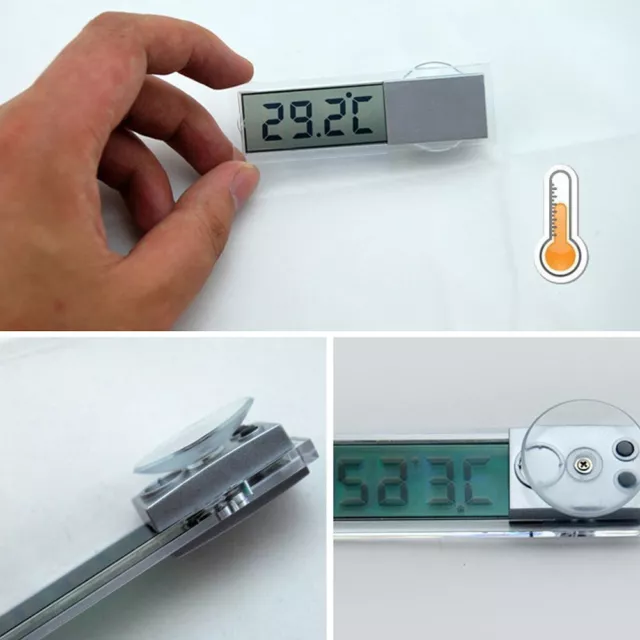 fr Digital Thermometer Osculum Type Car Thermometer Celsius Fahrenheit Convenien