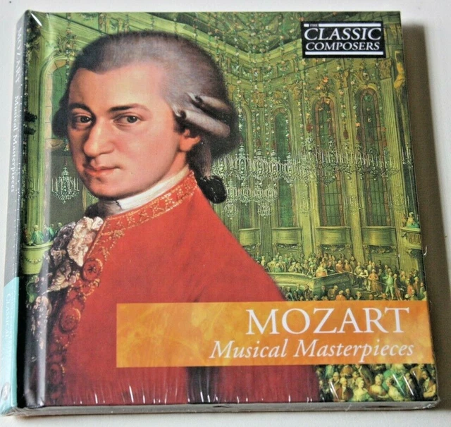 CLASSIC COMPOSERS MOZART Musical Masterpieces factory sealed