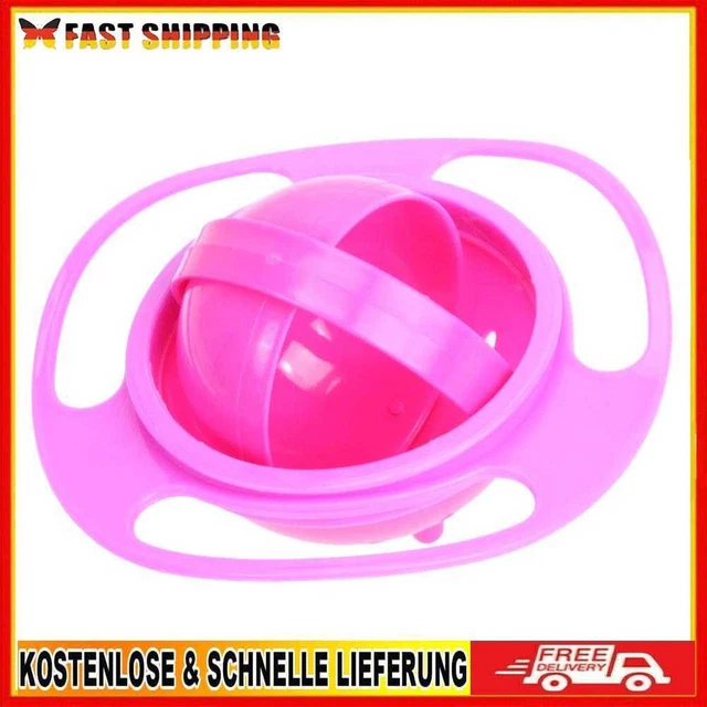 Baby Feeding Baby Gyro Bowl Universal 360 Rotate Spill-Proof Bowl+Spoon