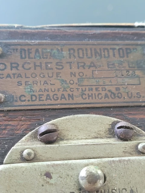 Antique Round Top Orchestra Bells Circa 1909 Antique Round Top Orchestra Bells Circa 1909