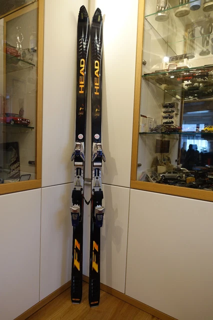 Alpin Ski HEAD F1 189cm Abfahrtsski Flex Control Kevlar Titanal mit Bindung