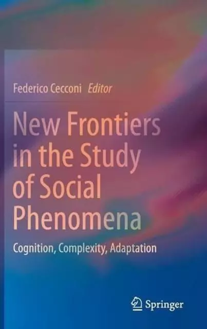 NOUVELLES FRONTIÈRES DANS l'étude des phénomènes sociaux : cognition ...