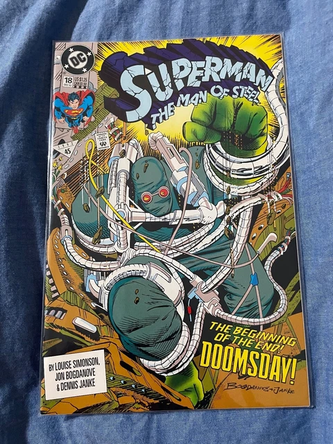 DC Comics SUPERMAN MAN OF STEEL   18 NM
