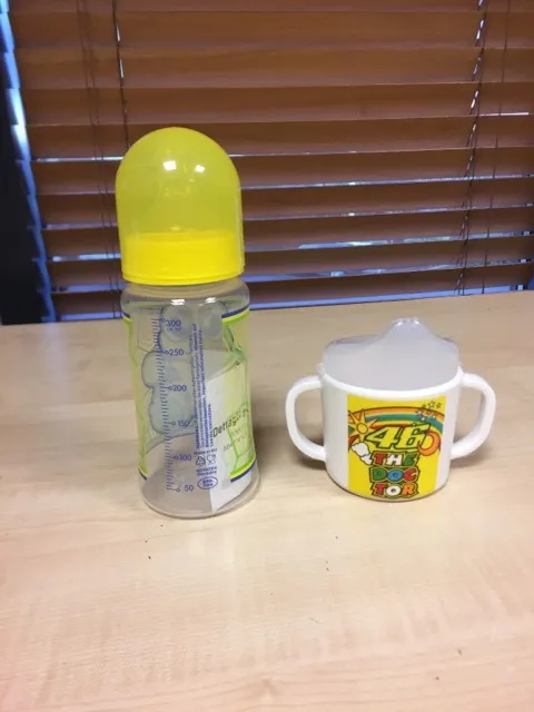 OFFRE - Bouteille bébé officielle Valentino Rossi VR46 + Tasse 3