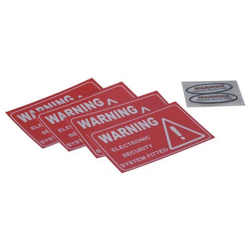 Large Alarm Sticker Warning Stickers FREE Global Shipping