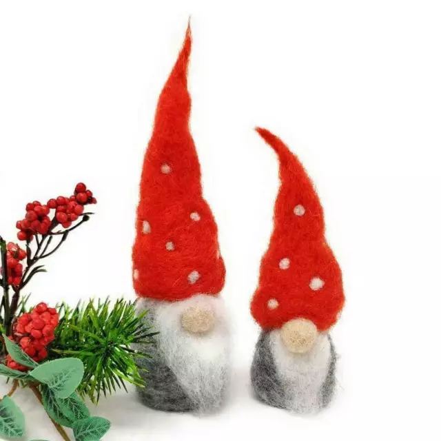 The Crafty Kit Company 'Nordic Gnomes' Needle Felting Kit