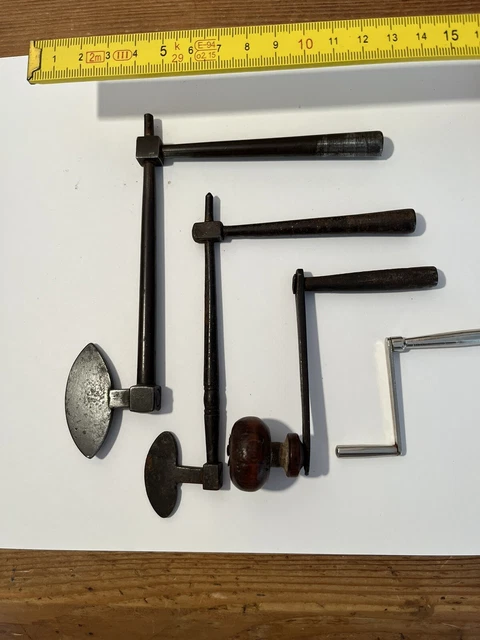 Clé Manivelle Pour Horloge Comtoise N°10 + Corde Paraffinée 4,20m - Neuf