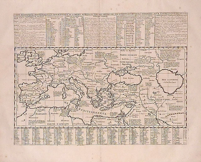 Carte Vélocipédique des environs de Paris 1894