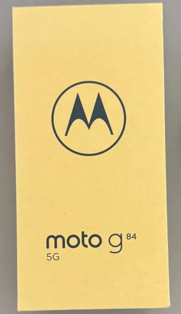 Motorola G84 5G (Dual Sim, 256GB/12GB, 6.5'') Blue - Brand New Sealed