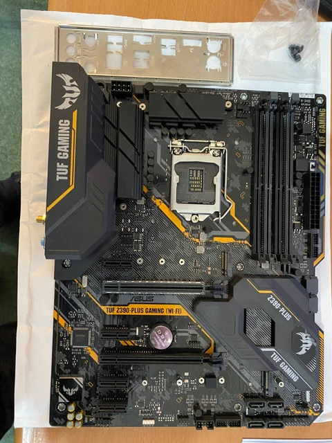 ASUS TUF Z390-PLUS Gaming (WiFi) Motherboard + I/O Plate (untested) £59 ...