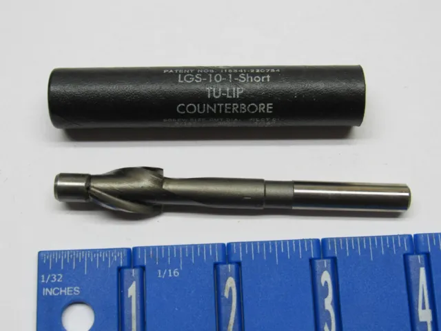 Weldon Lgs-10-1 Short Tu-Lip Counterbore - Used