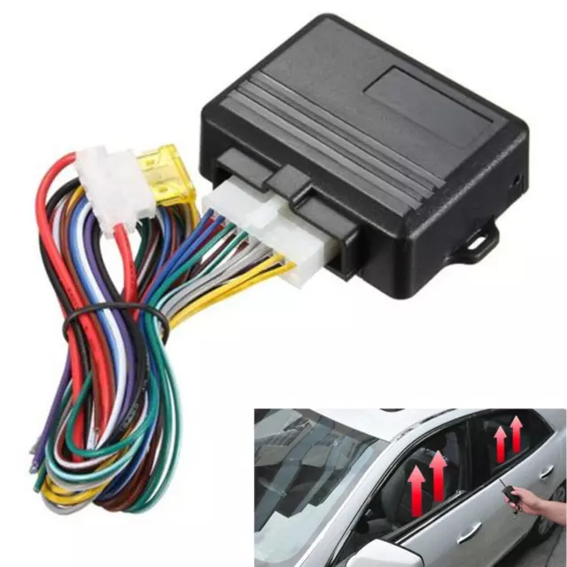 Car Power Roll Up Kit Automatic Window Closer Module For 4 Door Car Accessories