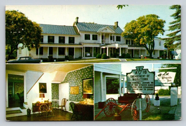 Chrome Wayside Inn Multiview Interior Route 11  Middletown Virginia P615