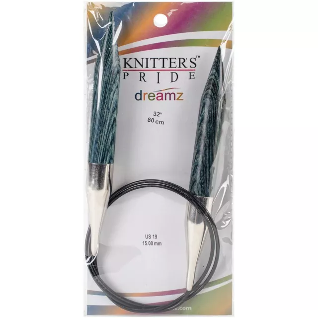 Knitter's Pride Dreamz Fixed Circular Needles 32" Size 0 - 19