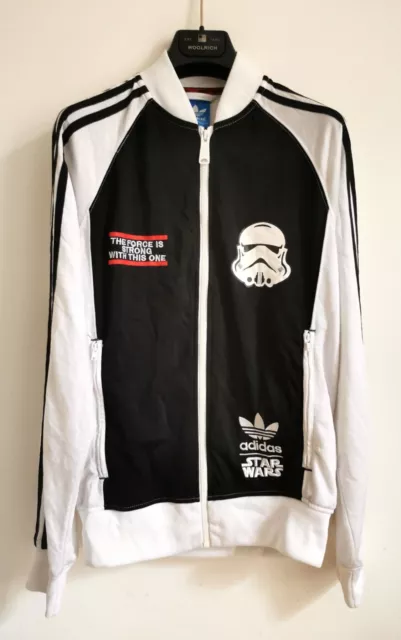ADIDAS ORIGINALS STORMTROOPER Star Wars Track Jacket Bianca EUR 75 00 PicClick IT