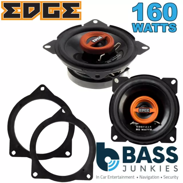 Edge 2-Way 160W Coaxial Speakers to fit BMW 4-Series 2013-20 Front or Rear