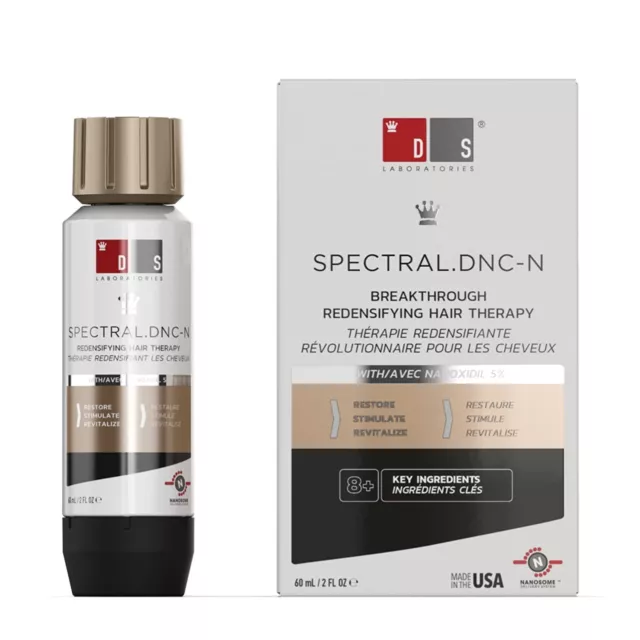 DS LABORATORIES Spectral DNC-S | Anti-Gray + Density Hair Serum, Men and Women