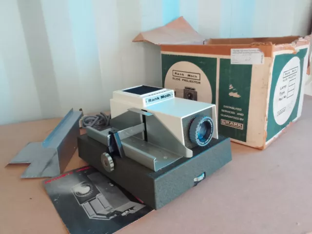 Vintage Rank Moth Slide Projector