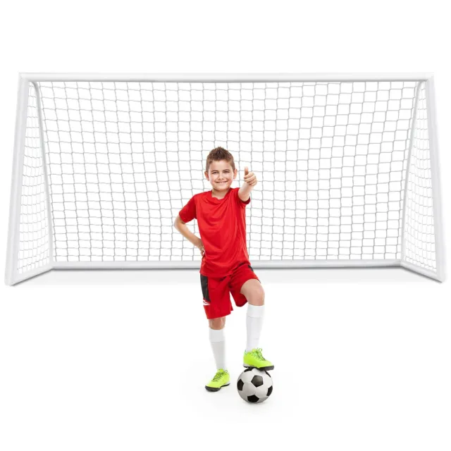 Kids Junior 12 x 6 FT  Soccer Goal Football Training Net Practice Game Target