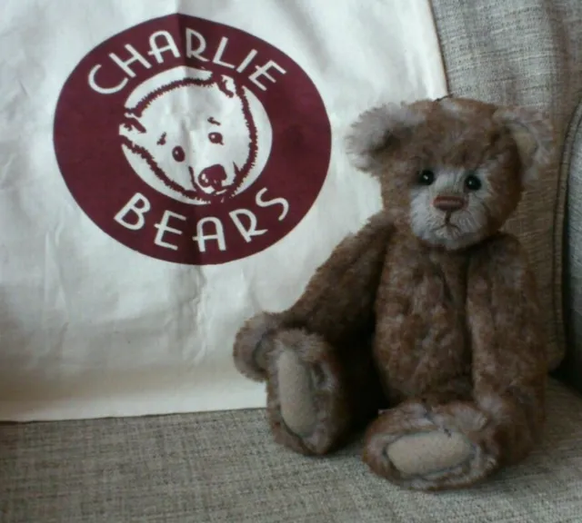 Charlie Bears Chaplain retired Mohair Alpaca Isabelle Lee Collection RRP £145