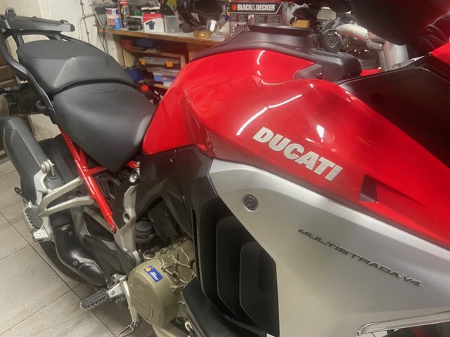 Resin Bike Motorbike 3D Stickers Compatible with Ducati Multistrada V4 2021-2023. Bike Tank Side Protector Grip from Impact and Scratches. Sticker 3D Resin Gadget Moto Resin Bike Motorbike 3D Stickers Compatible with Ducati Multistrada V4 2021-2023. Bike Tank Side Protector Grip from Impact and Scratches. Sticker 3D Resin Gadget Moto