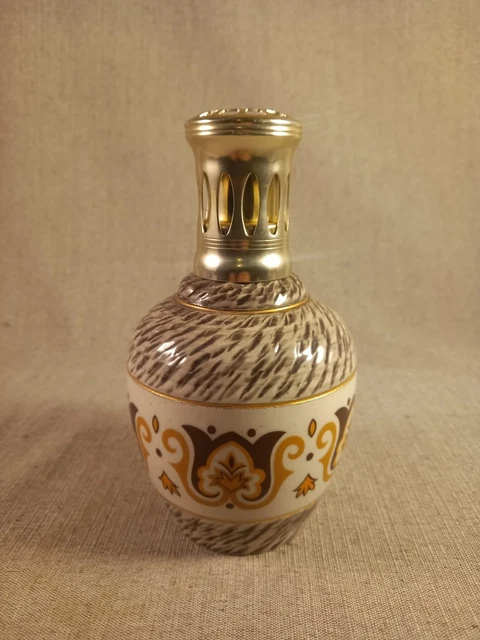 lampe berger en grès émaillé signé BRUGNOT - FR