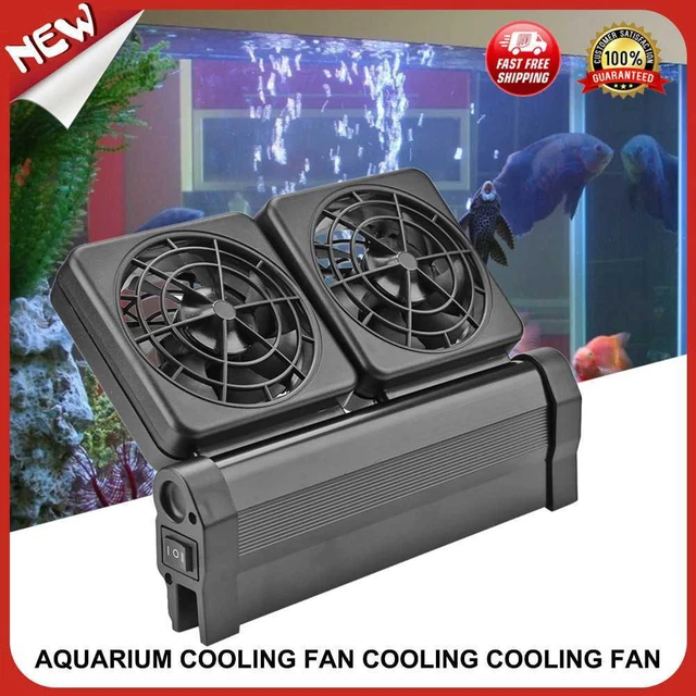 Ventilador enfriador ajustable de bajo ruido para estanque marino enfriador de temperatura silencioso controlador
