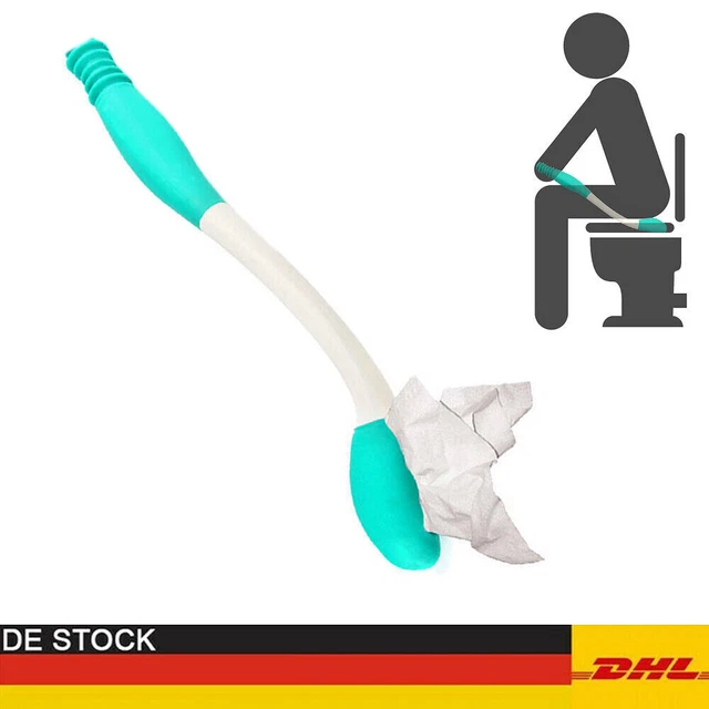 Toilettenhilfe Abwischhilfe Easy Wipe Gesäß Hygiene Afterreiniger Wischhilfe DE