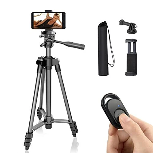 Trepied Smartphone Trépied Smartphone 130cm Trepied Appareil Photo pour iPhon...