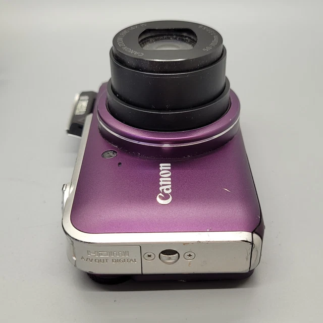 Canon PowerShot SX220 HS 12,1 megapixel fotocamera digitale compatta viola testata 12