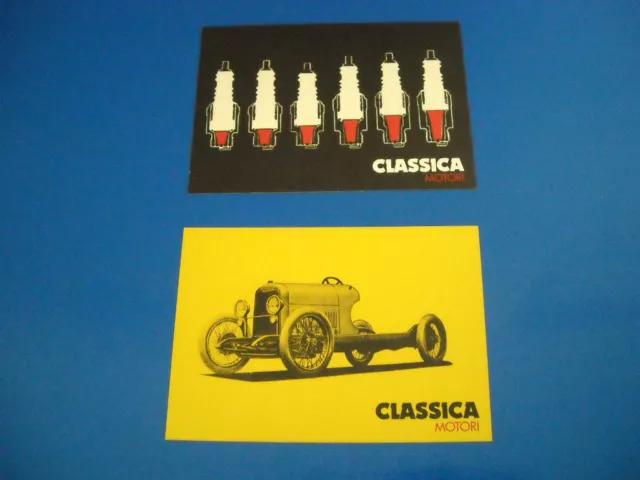 N.2 Cartoline Postali Classica Motori - Verona 2012