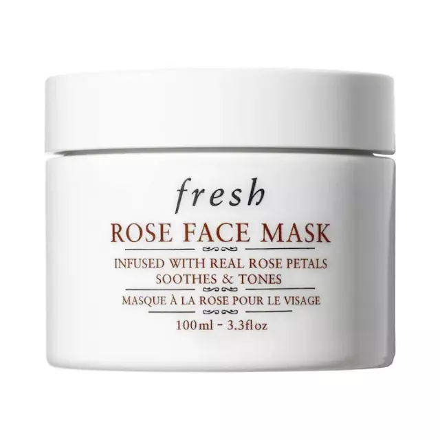 NIB fresh Rose Face Mask 3.3 oz/ 100 mL/100%AUTHENTIC