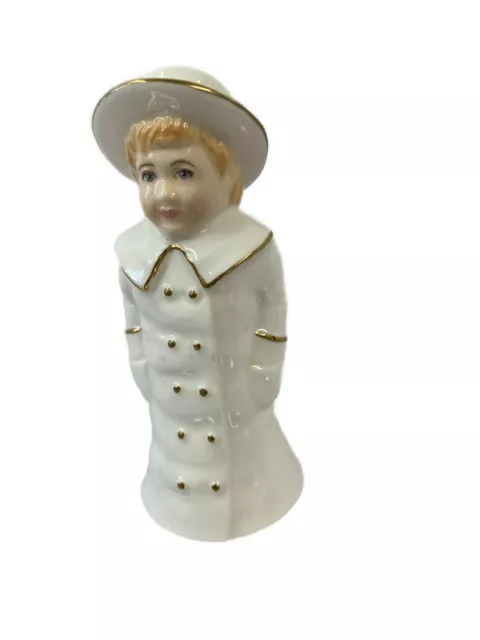 Royal Worcester Candle Snuffer "Boy With Boater"