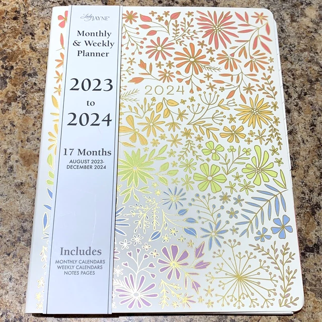 Lady Jayne Monthly And Weekly Planner