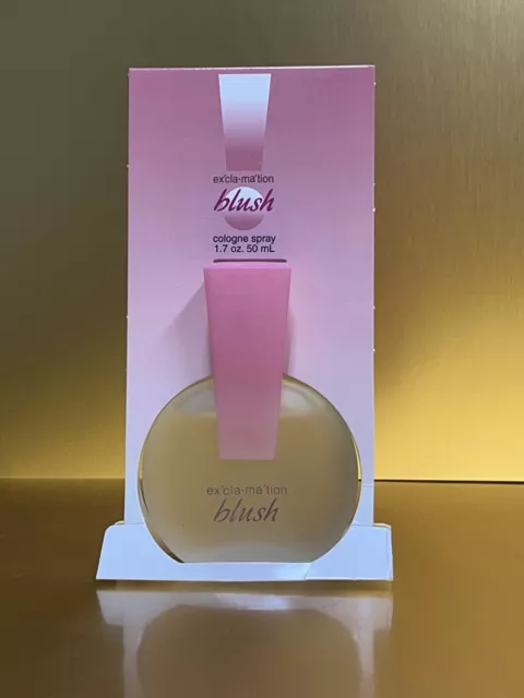 EXCLAMATION BLUSH by COTY Women Cologne Spray 1.7oz-50ml RARE-VINTAGE (BE02 EXCLAMATION BLUSH by COTY Women Cologne Spray 1.7oz-50ml RARE-VINTAGE (BE02