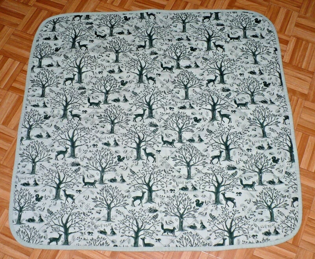 Babydecke/Krabbel-/Steppdecke, Ikea Trolldom, 92x92cm, waschbar,trocknergeeignet