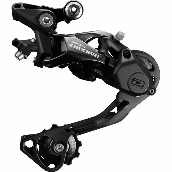 Shimano RD-M6000 Deore 10-speed Shadow&#43; design rear derailleur, GS, black