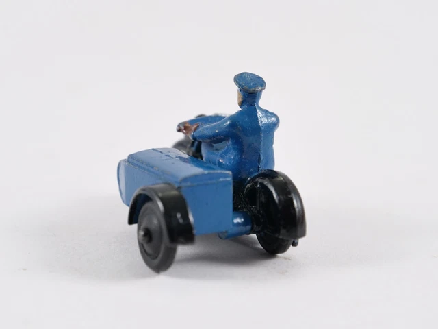 Dinky Toys GB n° 43B RAC  Motor Cycle Police Patrol Motocycliste Moto 1/43 3