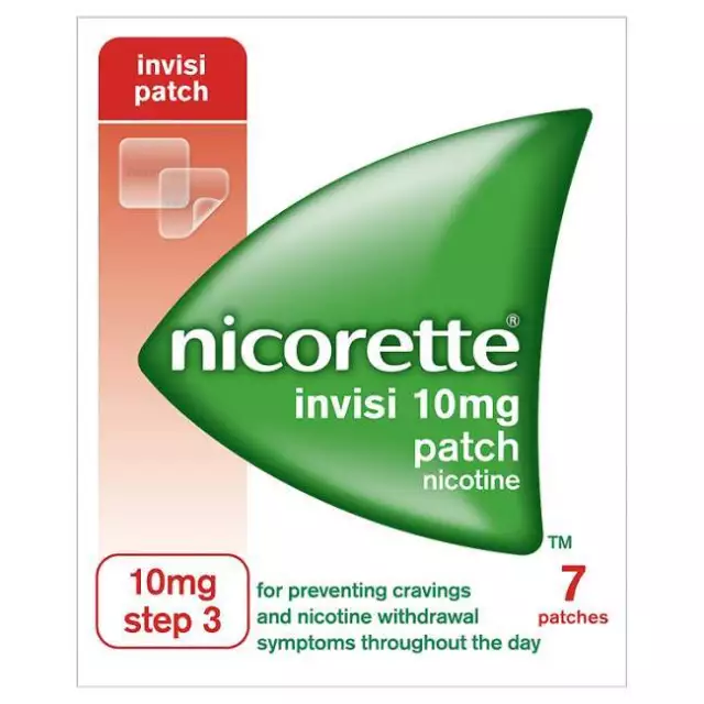 Nicorette Invisi 10 Mg Aufnäher Schritt 3 - 7 Patches