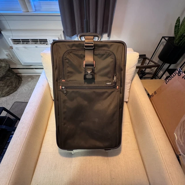 TUMI Alpha 2 International 22 Inch Expandable Carry On - Brown