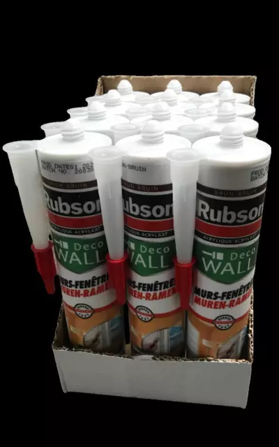 Acryl Rubson Maleracryl Wände & Fenster braun 12 x 280ml für Innen & Außen