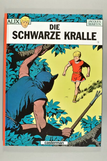 ALIX, Die schwarze Kralle, Bd. 5. HC. Casterman. 1998.