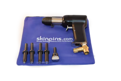 Deluxe 737 Rivet Gun Kit with 2X Rivet Gun & Bucking Bars