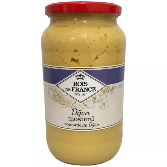 Rois de France Moutarde de Dijon Dijon Senf 1er Pack 1x1000g Glas