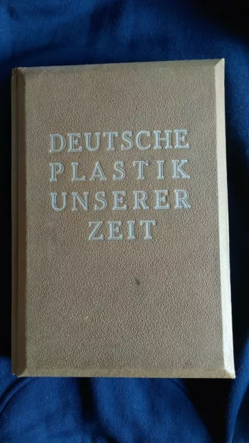 "Deutsche Plastik unserer Zeit", Raumbildalbum, Zeitgeschichte, Kunst, 3D-Bild