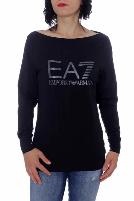 T SHIRT DONNA EMPORIO Armani Ea7 3Ytt43 1200 Sport Cotone Stretch