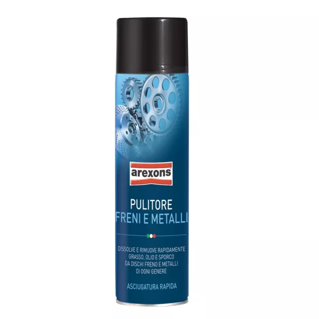 Pulitore Freni e Metalli Arexons 8163 500ML Spray Per Pulizia Freni a Disco