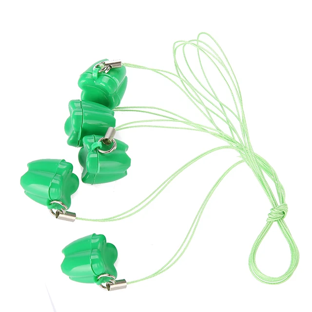 5pcs Plastic Baby Milk Tooth Storage Box With Rope Tooth Saver Necklaces CHU