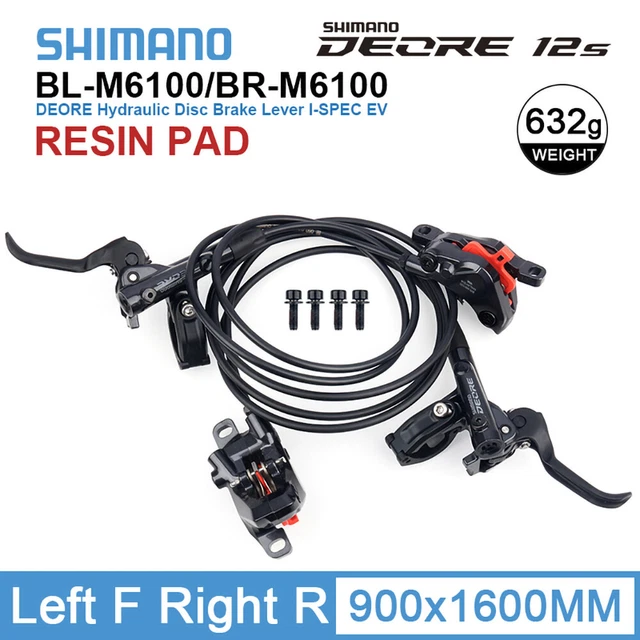 shimano deore disc brake set